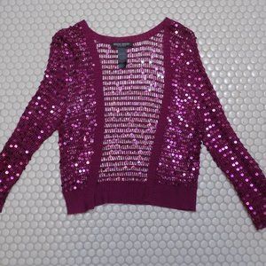 Bisou Bisou Sequin Party Top